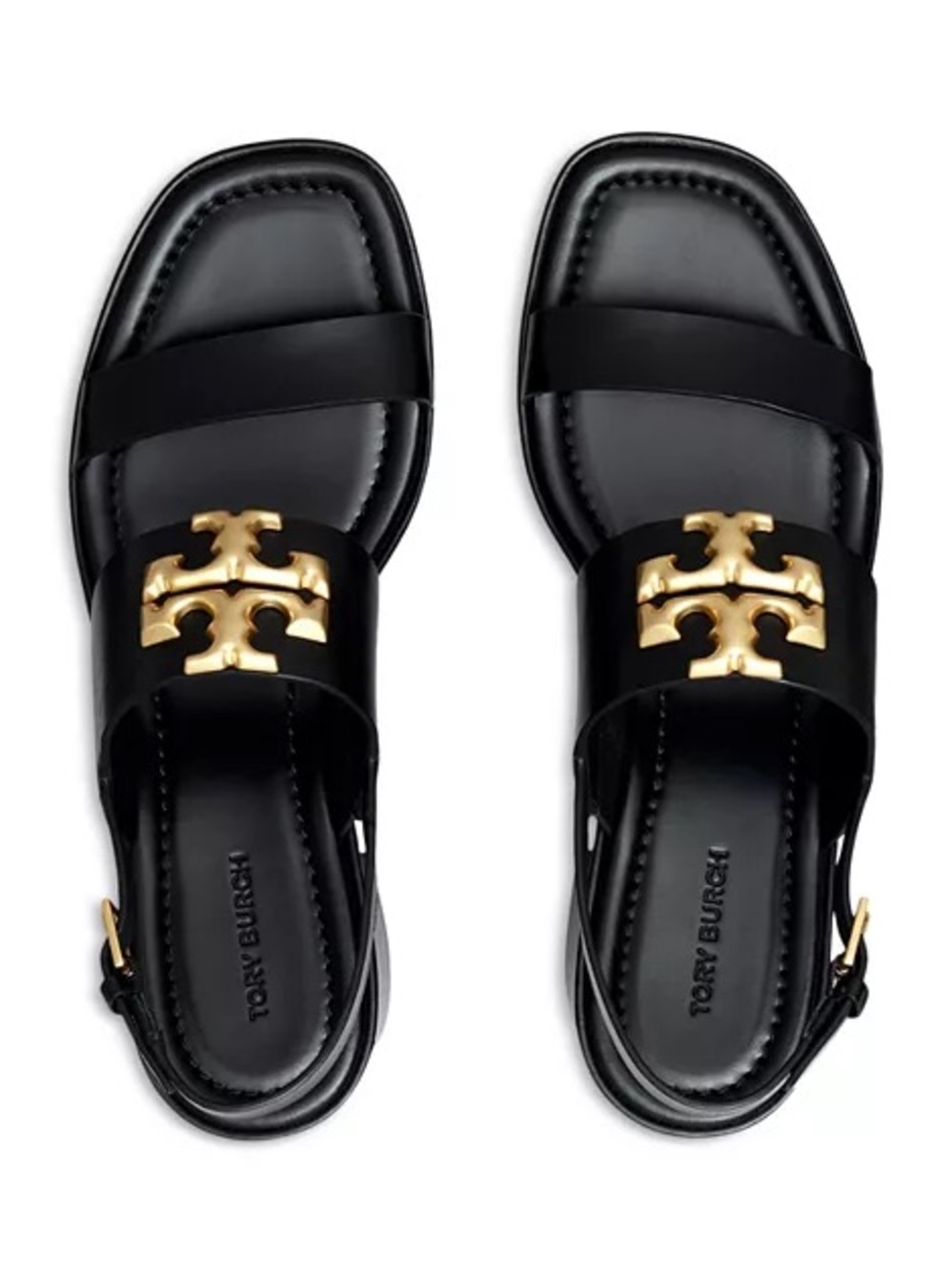Tory Burch Eleanor Block Heel Sandals Size 10